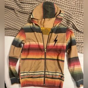 Aviator Nation Kids’ Zip-Up Serape Hoodie